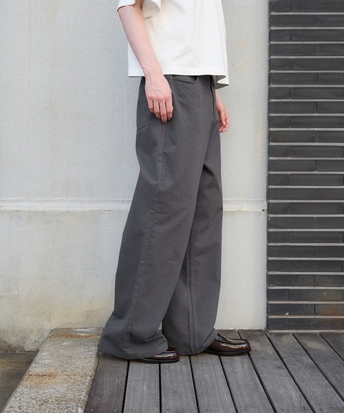 Regen Glanz パンツ wide buggy cotton pants/ワイドバギーコットン