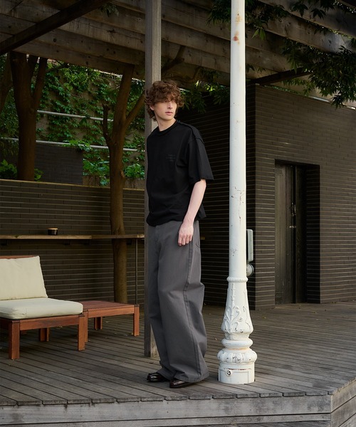Regen Glanz パンツ wide buggy cotton pants/ワイドバギーコットン