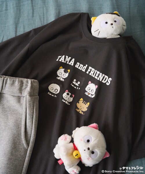 FREAK'S STORE tシャツ 限定展開 別注 タマ＆フレンズ フロント