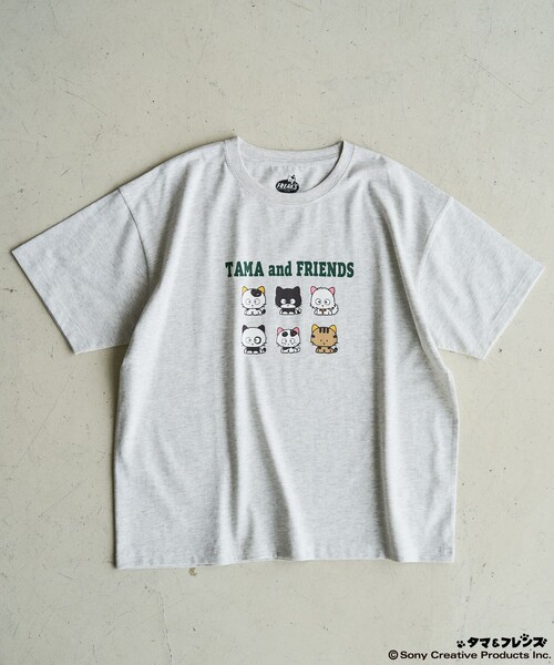 FREAK'S STORE tシャツ 限定展開 別注 タマ＆フレンズ フロント