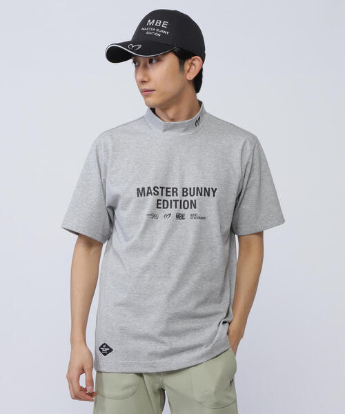 tシャツ 「MASTER BUNNY EDITION」リバーシブルメッシュ半袖モックネックカットソー レディース MASTER BUNNY EDITION tシャツ 「MASTER EDITION」リバーシブル