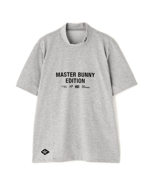 tシャツ 「MASTER BUNNY EDITION」リバーシブルメッシュ半袖モックネックカットソー レディース MASTER BUNNY EDITION tシャツ 「MASTER EDITION」リバーシブル