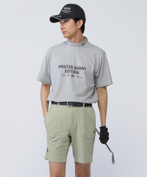 tシャツ 「MASTER BUNNY EDITION」リバーシブルメッシュ半袖モックネックカットソー レディース MASTER BUNNY EDITION tシャツ 「MASTER EDITION」リバーシブル