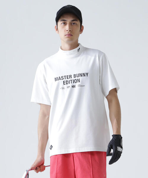tシャツ 「MASTER BUNNY EDITION」リバーシブルメッシュ半袖モックネックカットソー レディース MASTER BUNNY EDITION tシャツ 「MASTER EDITION」リバーシブル