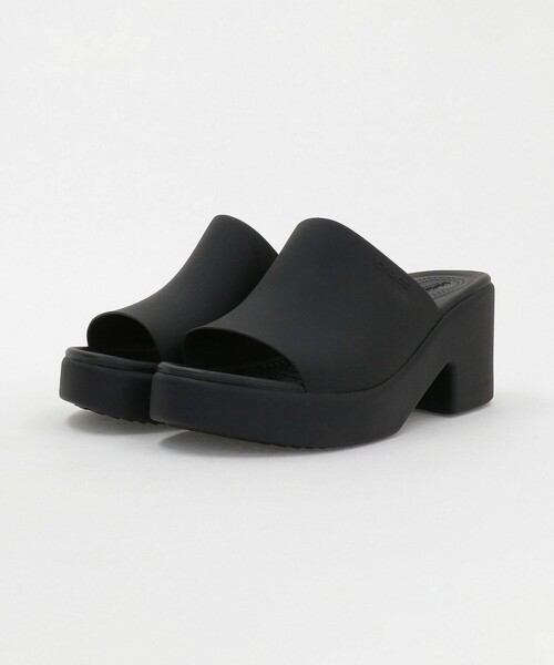 CROCS★BROOKLYN SLIDE スライドサンダル プラットフォーム4.5cm crocs サンダル 「crocs」BROOKLYN スライドヒール レディース