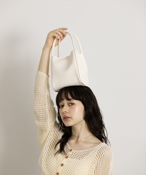 Lunea ハンドバッグ 3wayフェイクレザーミニバッグ/ポーチ＆2種類の