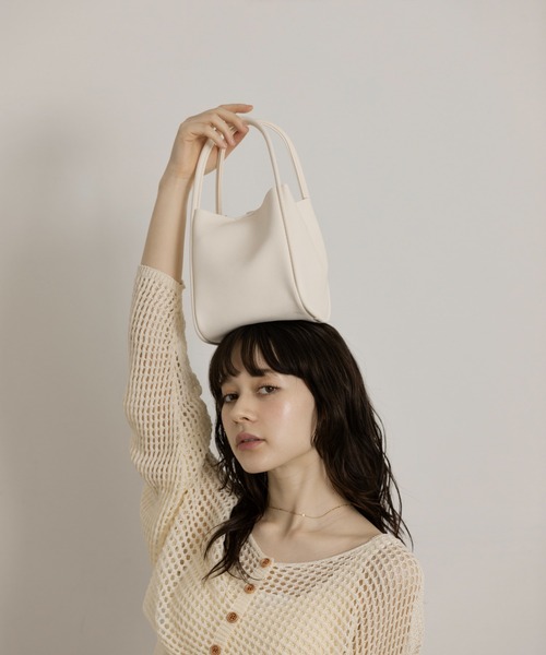 Lunea ハンドバッグ 3wayフェイクレザーミニバッグ/ポーチ＆2種類の