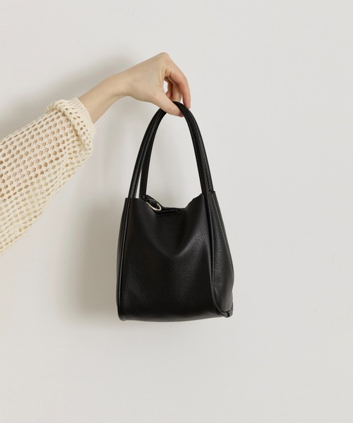 Lunea ハンドバッグ 3wayフェイクレザーミニバッグ/ポーチ＆2種類の