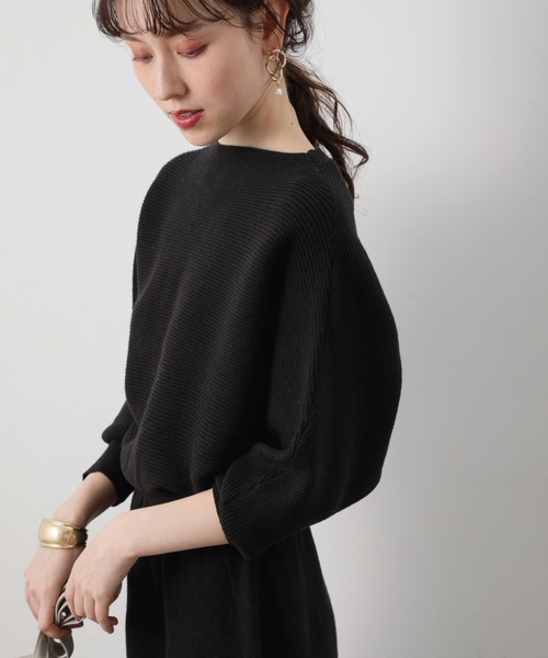 「VIS」 ニットワンピース FREE グリーン レディース_画像2