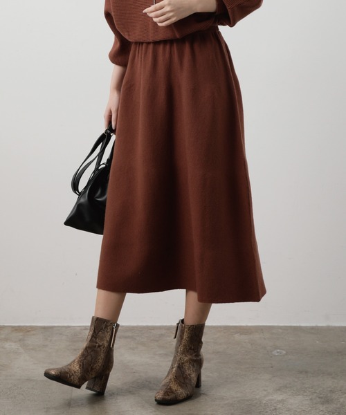 「VIS」 ニットワンピース FREE グリーン レディース_画像7