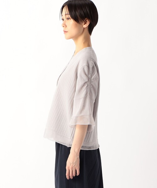 K.T KIYOKO TAKASE（K.T キヨコ タカセ） カーディガン ストライプ調