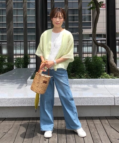 K.T KIYOKO TAKASE（K.T キヨコ タカセ） カーディガン ストライプ調