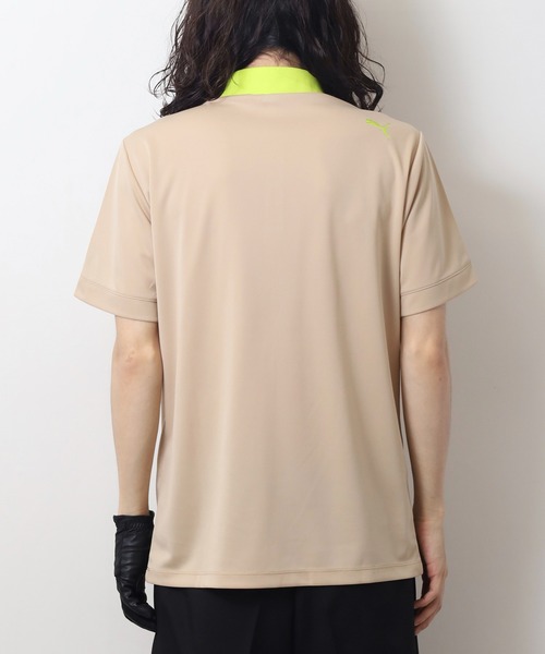 PUMA（プーマ） ポロシャツ ゴルフ P ストレッチカノコ PロゴS/S ポロ