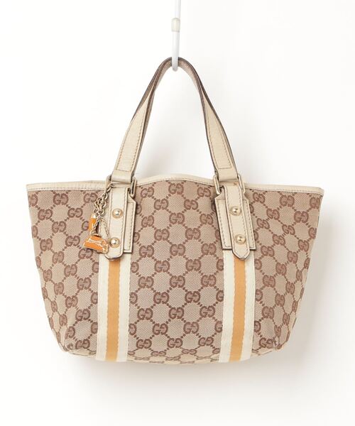 Gucci ベージュ ハンドバッグ GUCCI 「GUCCI」 ハンドバッグ - ベージュ レディース