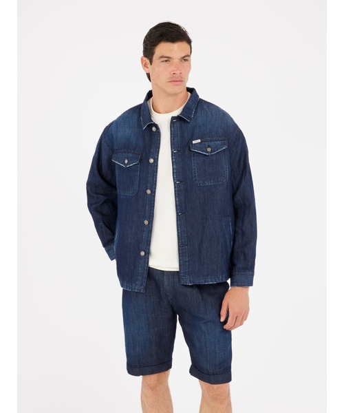 GUESS（ゲス） シャツ BILLY Jacket デニムジャケット メンズ