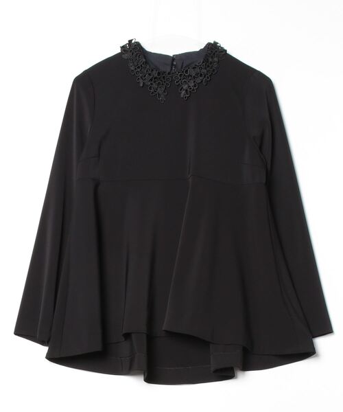 「UNITED ARROWS」 長袖ブラウス 38 ブラック レディース