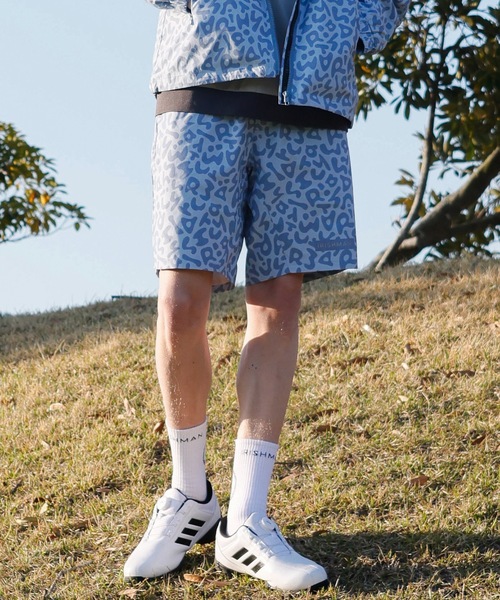 パンツ IRISHMAN signature logo half pants IRISHMAN パンツ 「REFLECT」signature logo half pants / 光る