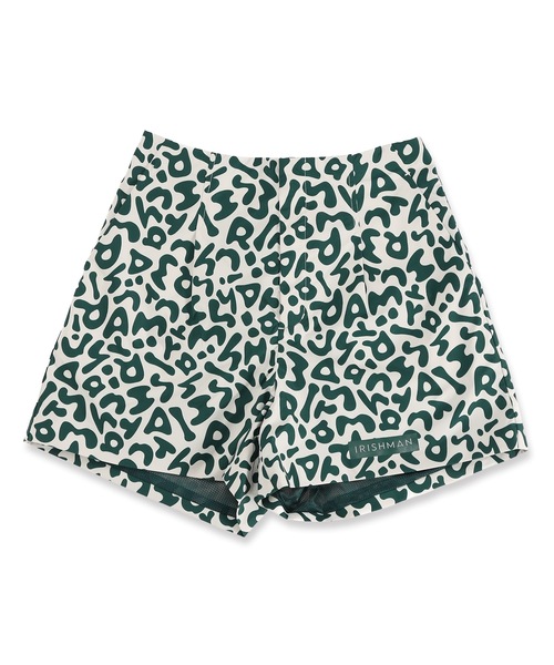 IRISHMAN パンツ 「REFLECT」signature logo half pants / 光る