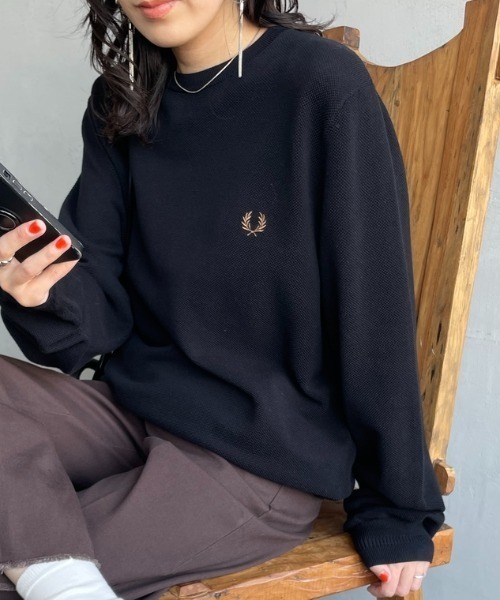 アウトレットFred Perryフレッドペリー新品ニット アウトレットFred Perryフレッドペリー新品ニット