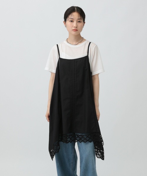 LEPSIM（レプシィム） チュニック レースキャミチュニック 491910