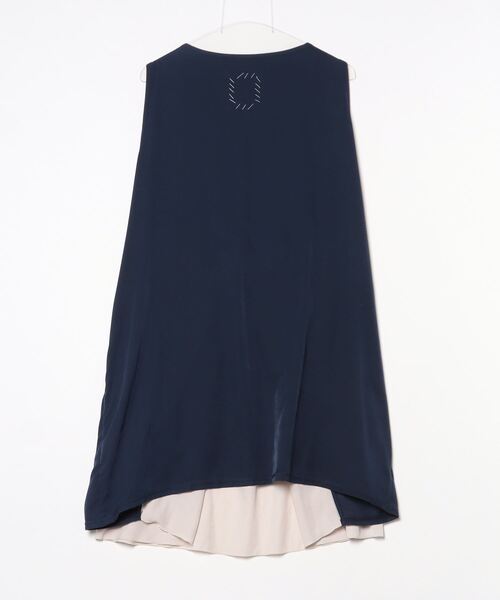 「OKIRAKU」 ノースリーブワンピース「KBFコラボ」 FREE ベージュ レディース_画像2