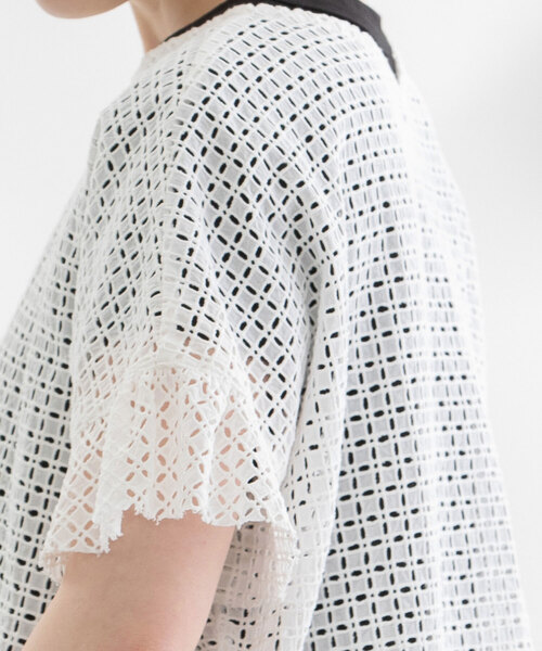 nop de nod（ノップドゥノッド） ブラウス シャツ エンブロイダリー