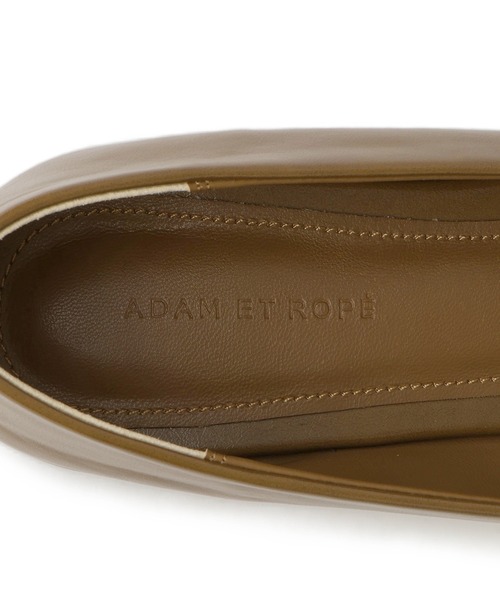 ADAM ET ROPE'（アダムエロペ） パンプス ラウンドフラットシューズ