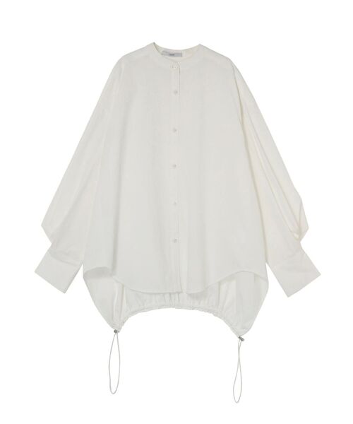 ブラウス シャツ W TRIANGLE TUCK SH / ダブルトライアングルタックシャツ レディース
