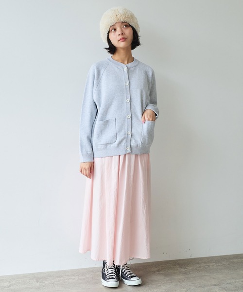 bulle de savon（ビュルデサボン） カーディガン 14G bonding ニット