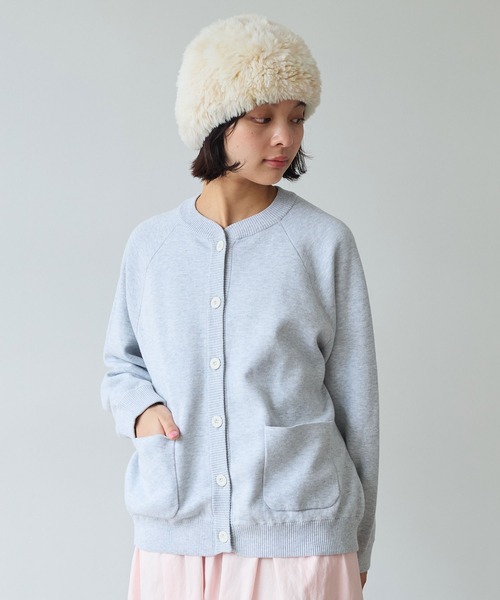 bulle de savon ウールカーディガン bulle de savon（ビュルデサボン） カーディガン 1/48 wool製品染め