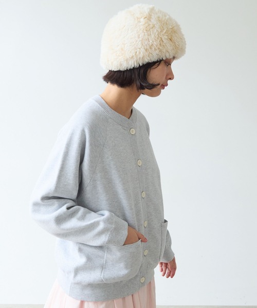 bulle de savon（ビュルデサボン） カーディガン 14G bonding ニット