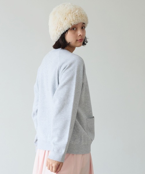 bulle de savon（ビュルデサボン） カーディガン 14G bonding ニット