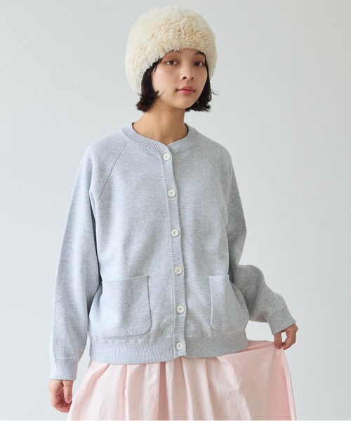 bulle de savon（ビュルデサボン） カーディガン 14G bonding ニット