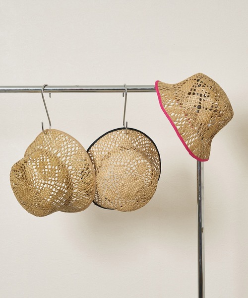 「BENELLI」 「Benelli Montacone」ストローハット FREE ベージュ レディース_画像2