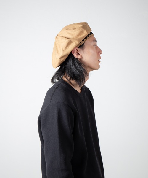 INDIETRO ASSOCIATION 帽子 ベレー帽 メンズ 8panel Beret / 8パネル