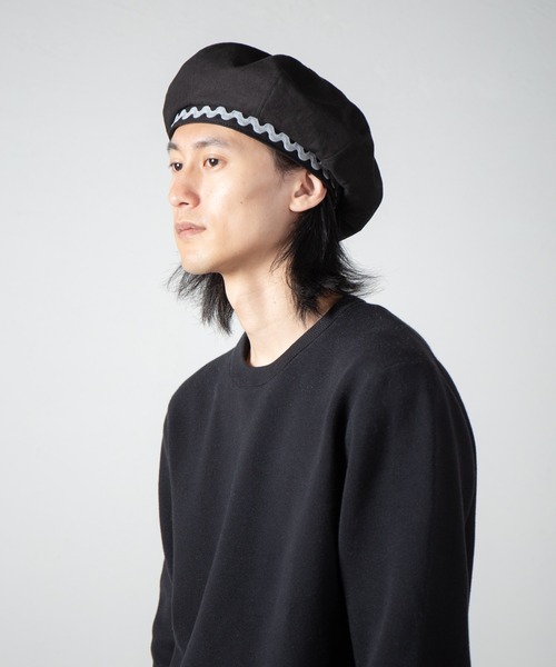INDIETRO ASSOCIATION 帽子 ベレー帽 メンズ 8panel Beret / 8パネル