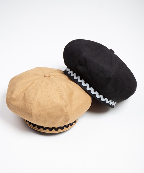 INDIETRO ASSOCIATION 帽子 ベレー帽 メンズ 8panel Beret / 8パネル