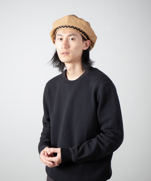 INDIETRO ASSOCIATION 帽子 ベレー帽 メンズ 8panel Beret / 8パネル