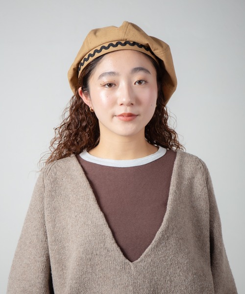 INDIETRO ASSOCIATION 帽子 ベレー帽 メンズ 8panel Beret / 8パネル