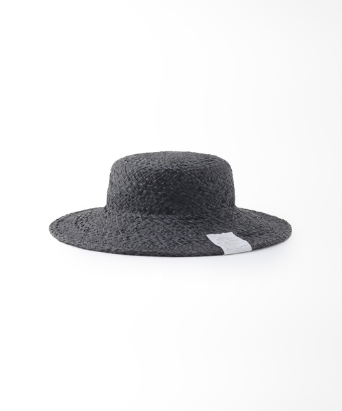 「La Maison de Lyllis」 ストローハット FREE ブラック レディース_画像7