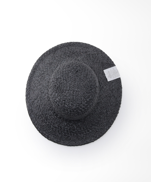 「La Maison de Lyllis」 ストローハット FREE ブラック レディース_画像9