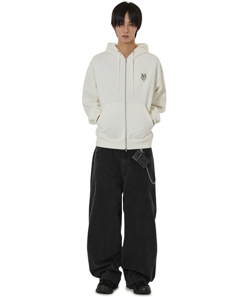 OY（オーワイ） パーカー 「OY/オーワイ」METAL LOGO HOODIE ZIP UP