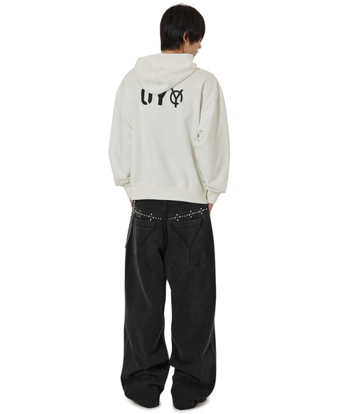 OY（オーワイ） パーカー 「OY/オーワイ」METAL LOGO HOODIE ZIP UP