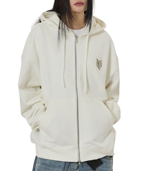 OY（オーワイ） パーカー 「OY/オーワイ」METAL LOGO HOODIE ZIP UP