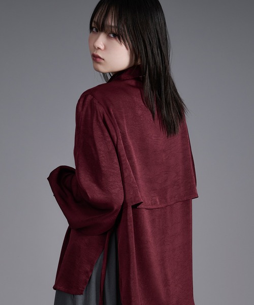 Ellno Loset（エルノロゼット） シャツ サイドコードバックヨーク