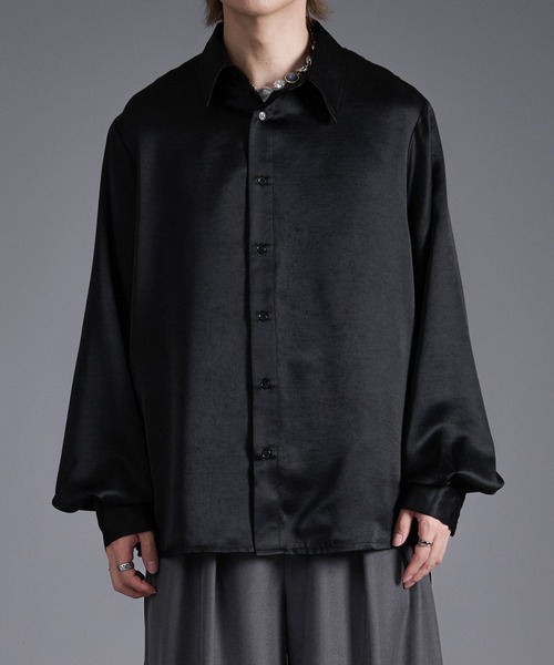 Ellno Loset（エルノロゼット） シャツ サイドコードバックヨーク