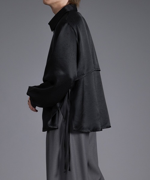 Ellno Loset（エルノロゼット） シャツ サイドコードバックヨーク