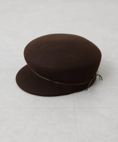 Whim Gazette（ウィム ガゼット） 帽子 キャスケット 「CATARZI」WOOL