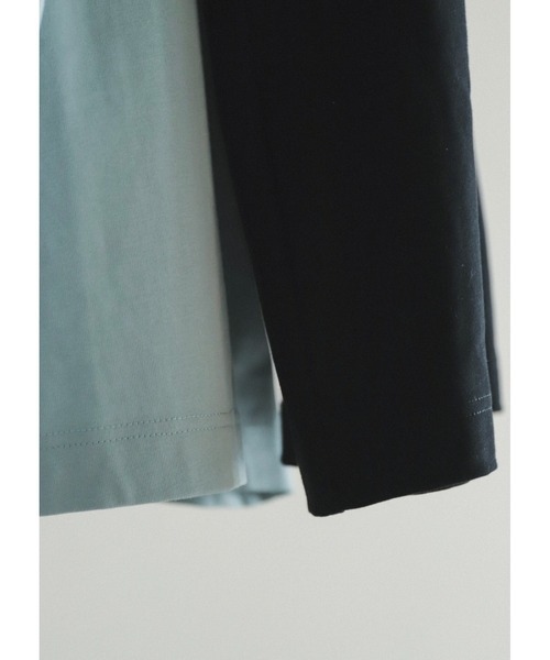 「FIL DE FER」 半袖Tシャツ FREE サックスブルー レディース_画像5