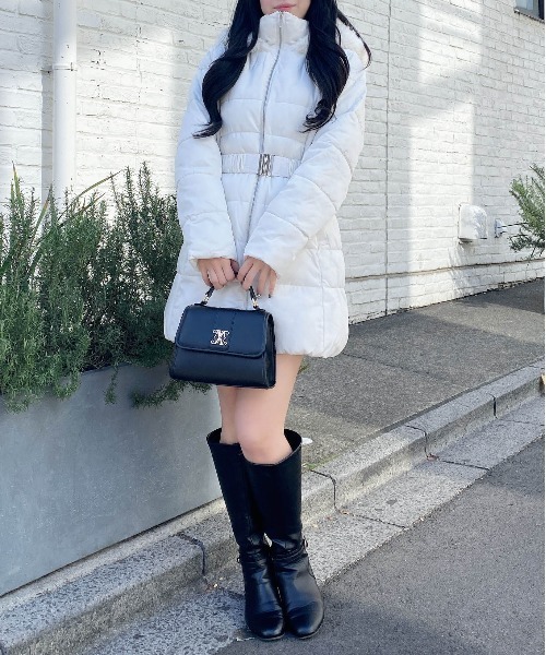 INGNI（イング） ダウンコート ダウンジャケット ファーフード付